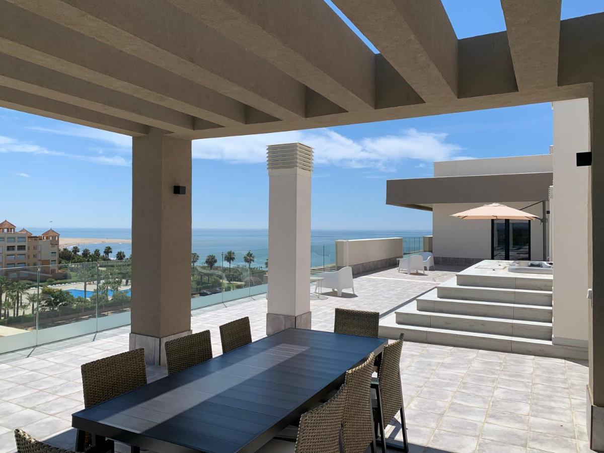 Penthouse With Wide Terrace Next To The Ocean Apartment Huelva Exterior photo